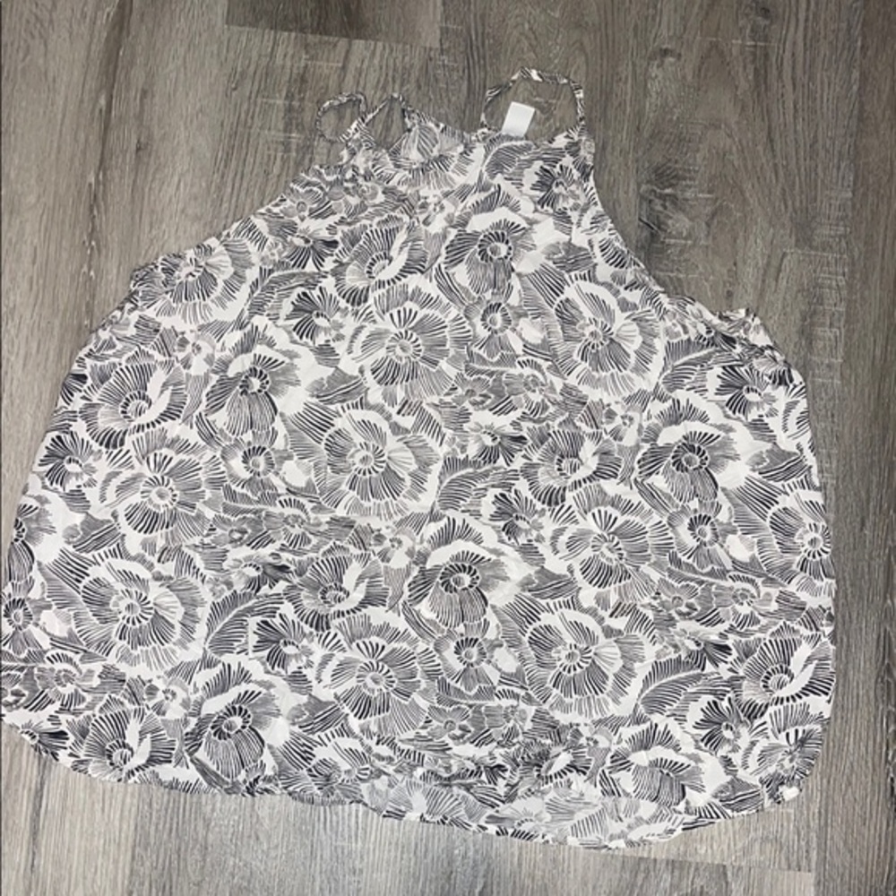 Old Navy Charcoal Gray and White Sleeveless Tank XXL #14